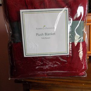 Red Full/Queen Blanket (New)